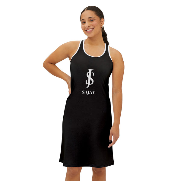 SAJAY LOGO Women's Racerback Dress